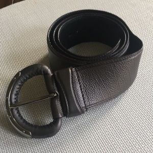 Prada leather belt